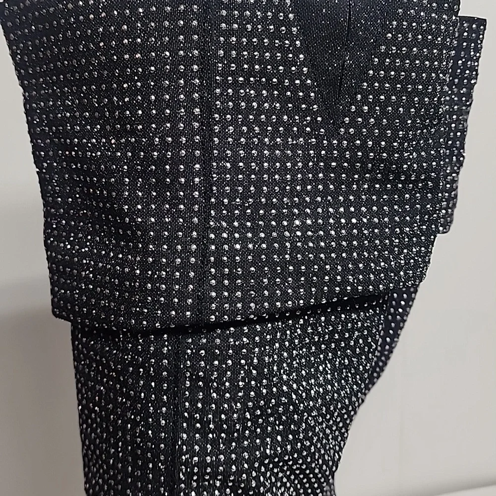 Andiamo black & silver boots 5